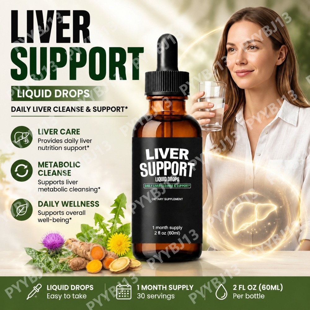 Herbal Wellness Drops - قطرات دعم الكبد مع مستخلصات عشبية